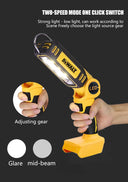 Dewalt LED Work Light Portable Camping Torch 20V Battery Pack