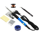 Adjustable Temperature Electric Soldering Iron Kit: Precision Repair Tools  ourlum.com PURPLE EU plug 220V 