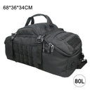 40L 60L 80L Travel Duffel Bag Military Tactical Backpack