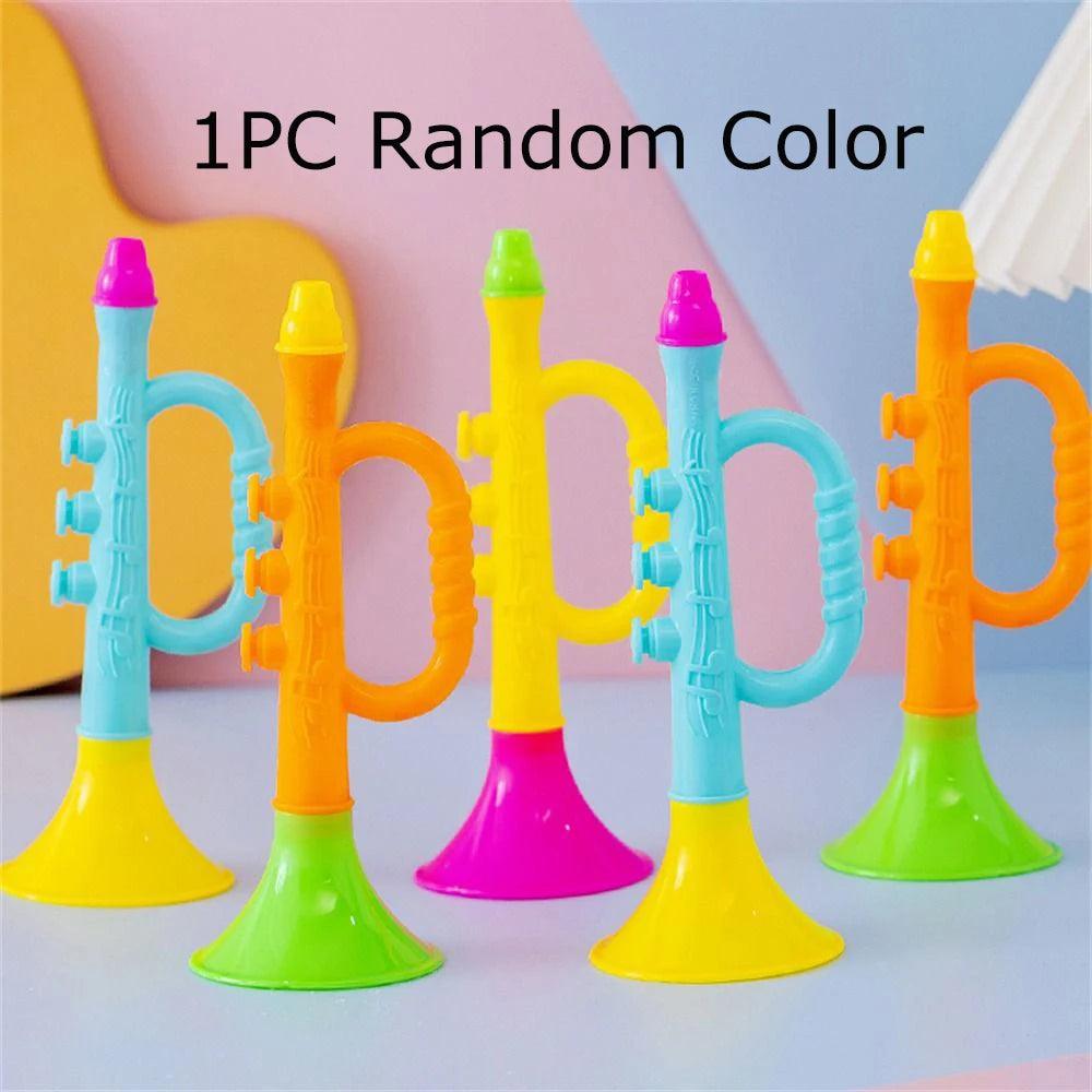 1PCS Baby Music Toys Early Education Toy Colorful Baby Music Toys Musical Instruments Trumpet Random Color