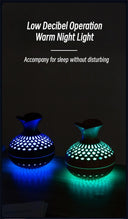 Wood Grain USB Aroma Diffuser Humidifier 300ml with LED Lights