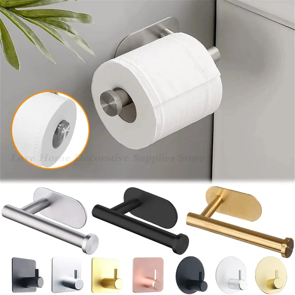 Stainless Steel Toilet Paper Holder: Rustproof Wall Mount Dispenser  ourlum.com   