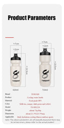 TOSUOD Portable Cycling Water Bottle for Outdoor Use 600ml