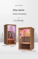 Ultimate Home Spa Experience with ZK Far Infrared Physiotherapy Sauna Room  ourlum.com   