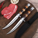 High-Performance Sashimi and Boning Knife with Wooden Handle