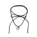 Personalized Adjustable Wax Line Choker Necklace for Women