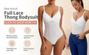 Lace Thong Bodysuit Shapewear for Women - Seamless Slimming & Tummy Control