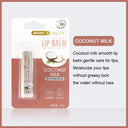 Anti- Wrinkle Anti-line Winter Fashion Moisture Lip Balm Long-Lasting Natural Aloe Lipstick Anti Aging Lip Care Lipstick Makeup  ourlum.com Coconut milk  