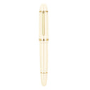 New JinHao X159 Acrylic Fountain Pen Green Gold Metal Clip