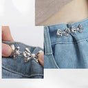 Bowknot Button Adjuster - Innovative Waist Tightener for Pants and Skirts  ourlum.com   