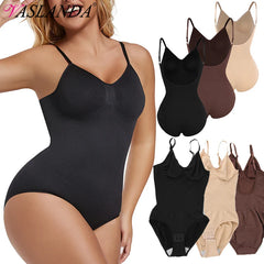 Backless Shapewear Bodysuit for Women – Seamless Tummy Control & Comfort