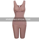 Women’s Postpartum Tummy Control Bodysuit with Side Zipper