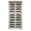 7/8/9/10Pairs Eyelashes Makeup Soft Fluffy 3D Mink False Eyelashes Thick HandMade Volume Mink Lashes Faux Cils Natural Fake Lash  ourlum.com Black 10pairs-064  