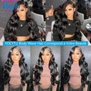 YOCYTU Brazilian Body Wave Hair Bundles Premium Quality Weave