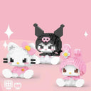 Sanrio Anime Building Block Set featuring Kuromi and My Melody - Creative Toy for Kids and Fans  ourlum.com   