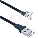 USB-C 90° Angled Fast Charging Data Cable: USB 2.0 Connection  ourlum.com AMST-CMST 5CM 