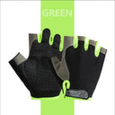 Gym Gloves Fingerless Anti-Slip Shock-Absorbing Sports Gloves