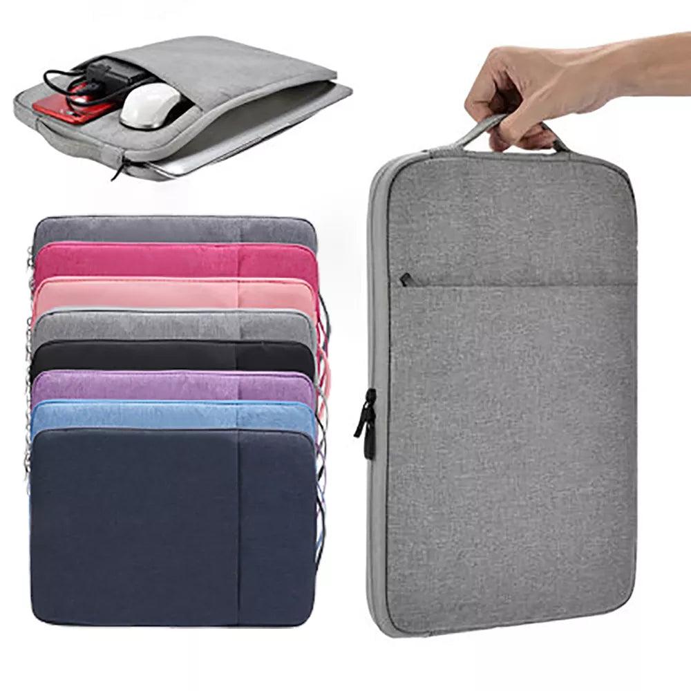 Denim Laptop Sleeve: Stylish & Water-Resistant for MacBook Air M2  ourlum.com   