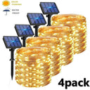 Enchanting Solar Fairy String Lights with 8 Modes for Outdoor Events