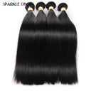 Straight Bundles 100% Human Hair 50G Brazilian Extensions