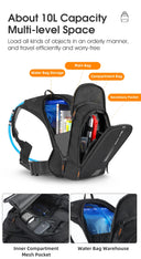 West Biking 10L Lightweight Cycling Hydration Backpack