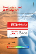 Thinkplus Mini SD Card Class 10 TF Flash Card 32GB-256G