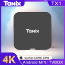 Global Version Android 10.0 TV Box Tanix TX1 4K Wifi RAM 2GB