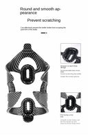 Full Carbon Fiber Bicycle Water Bottle Holder Lightweight Cage