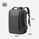 BANGE Waterproof Laptop Backpack Stylish Travel Bag 17.3 Inch