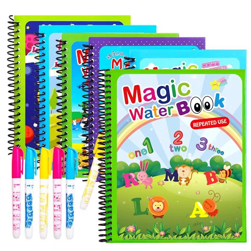 Magic Water Drawing Book for Kids: Reusable, Mess-Free & Imaginative  ourlum.com   