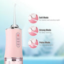 Portable USB Rechargeable Dental Water Flosser with 4 Tips