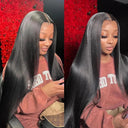 Premium Brazilian Straight HD Lace Front Wig Upgrade