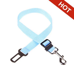 Adjustable Pet Car Safety Belt with Quick Release Clip