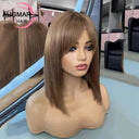 Customizable Brazilian Virgin Human Hair Lace Front Wig Fast Shipping