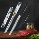 Versatile Stainless Steel Kitchen Knife for Slicing and Chopping