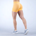 Women's Seamless Scrunch Butt Biker Shorts - Sexy Athletic Cycling & Yoga Shorts