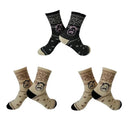 Cactus Jack Hip Hop Crew Socks Sporty Style for All Occasions