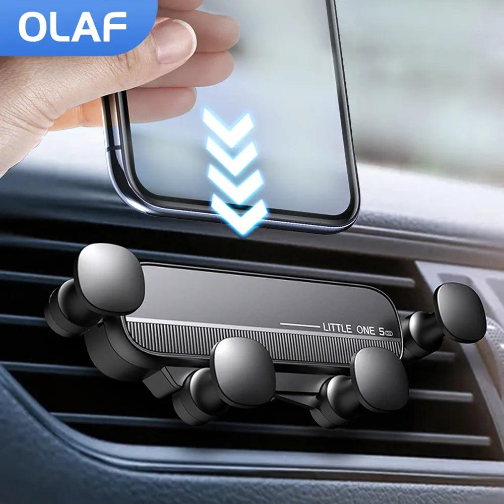 Olaf Gravity Car Phone Holder: Secure Air Vent Clip Mount for iPhone Samsung  ourlum.com   