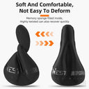 West Biking Comfortable Road Bike Seat Cover Gel Filled