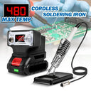 Compact Wireless Soldering Iron for 18V Makita Dewalt Milwaukee Bosch