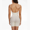 Seamless Bodysuit Shapewear for Women - Open Crotch Waist Trainer & Body Shaper