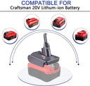 Universal Battery Adapter for Dyson V6 V7 V8 Compatible with Makita Dewalt Milwaukee Bosch Ryobi