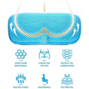 Cooling 3D Gel Memory Foam Cushion with Honeycomb Design