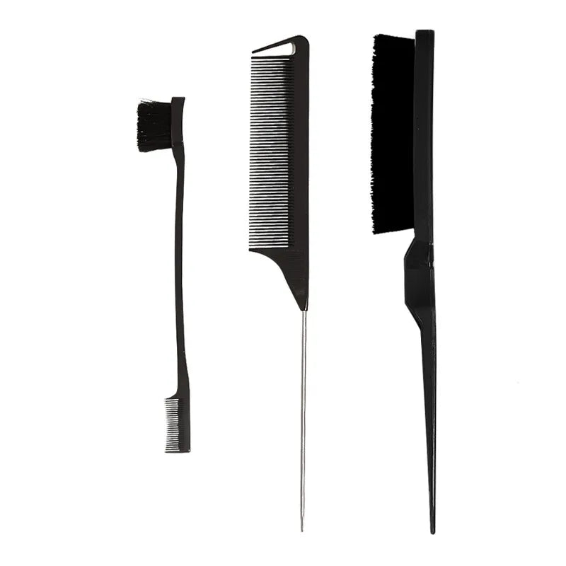 Edge Control Hair Comb Set: Upgrade Your Styling Game with this Combo