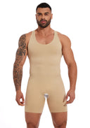 Men's Compression Bodysuit for Slimming Tummy Control