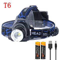 LED Headlamp: Illuminate Your Adventures - Rechargeable & Waterproof