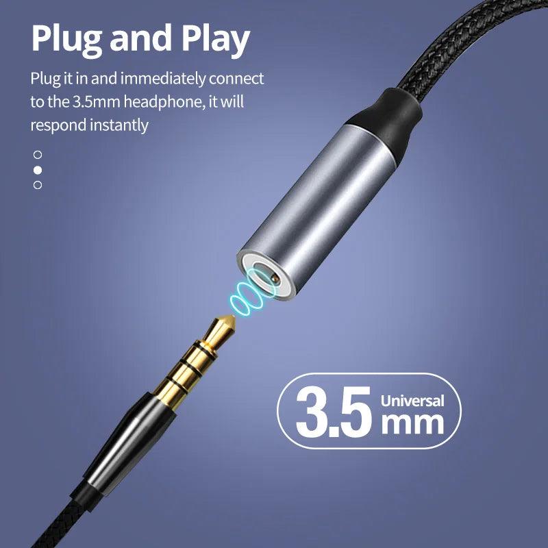 USB-C to 3.5mm Audio Adapter for Samsung Xiaomi LG - Aux Cable Included  ourlum.com   