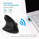 Wireless Vertical Mouse: Ultimate Comfort and Efficiency Solution  ourlum.com   