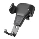 Gravity Car Holder: Secure Air Vent Mount for Smartphone GPS  ourlum.com Black  