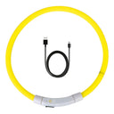 NICEYARD LED Dog Collar: Night Safety Flashing Lights  ourlum.com Yellow  